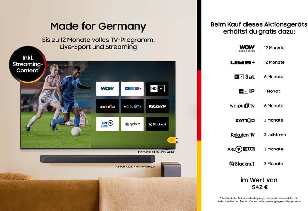 Samsung GQ-S95FAT OLED-TV – Bild 12