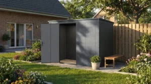 Weka Metall-Gerätehaus Gary anthrazit