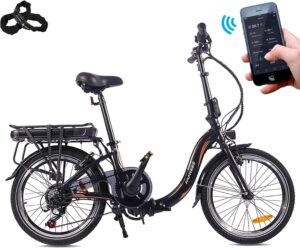FAFREES 20F054 Faltbares Klapprad 20 Zoll E-Bike
