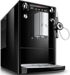 Melitta Caffeo Solo & Perfect Milk E957 – 103 Schlanker Kaffeevollautomat mit Auto – Cappuccinatore