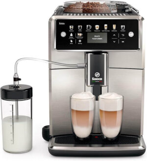 Saeco SM7583/00 Kaffeevollautomat, Edelstahl, 1,7 l