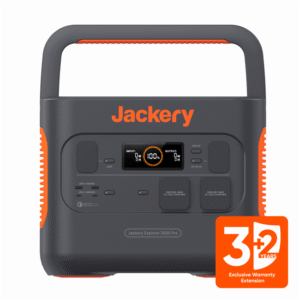 Jackery Explorer 2000 Pro, 2160 Wh Tragbare Powerstation mit 230 V – 2200 W Steckdosen, Schnellladung